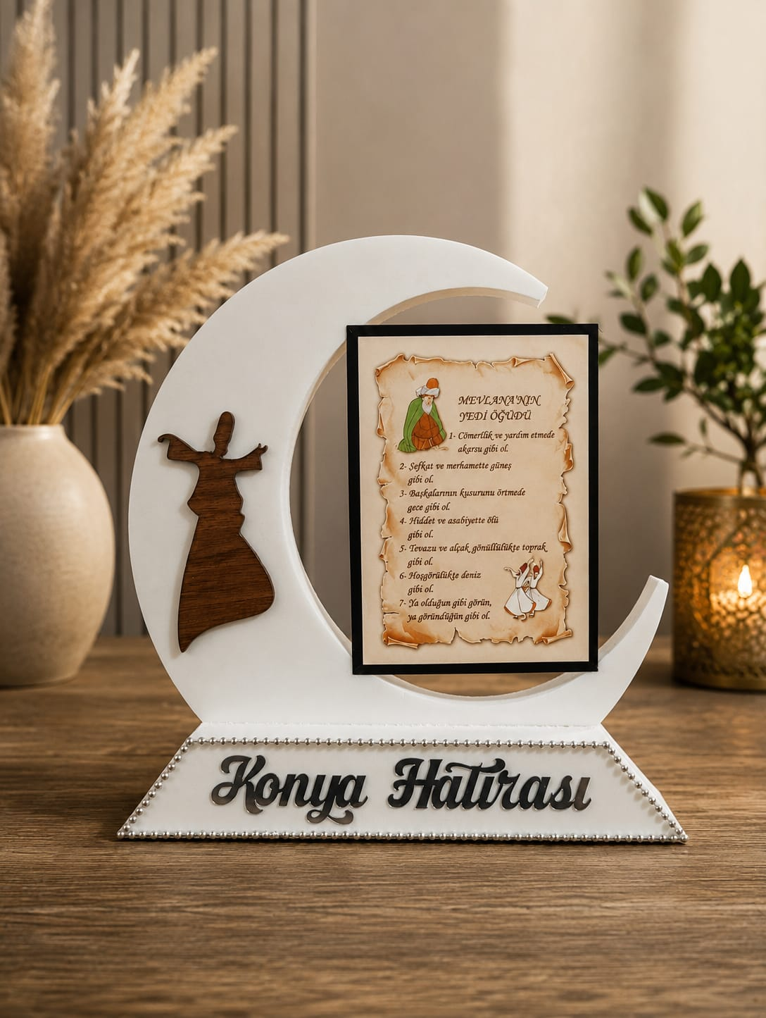 Konya Hatırası Mevlana çerçeve